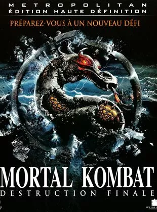 Affiche du film Mortal Kombat, destruction finale