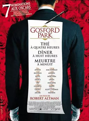 Affiche du film Gosford Park