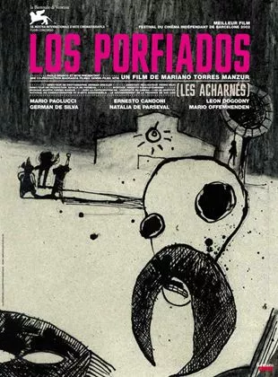Affiche du film Los porfiados (les acharnés)