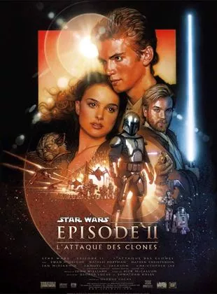 Affiche du film Star Wars : Episode II - L'Attaque des clones