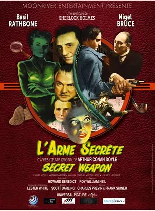 Affiche du film Sherlock Holmes et l'arme secrète