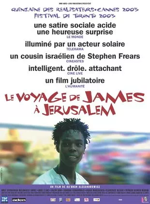 Affiche du film Le Voyage de James à Jérusalem