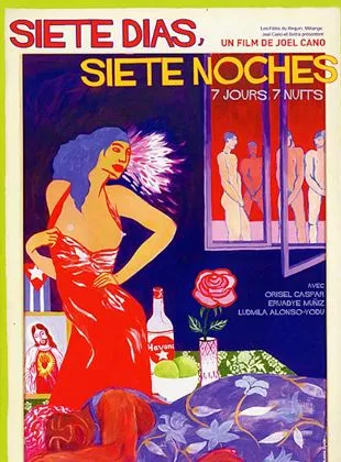 Affiche du film Siete dias, siete noches (7 jours, 7 nuits)