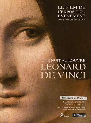 Affiche du film Une nuit au Louvre: Léonard de Vinci