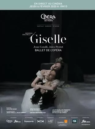 Affiche du film Giselle (Opéra de Paris-FRA Cinéma)