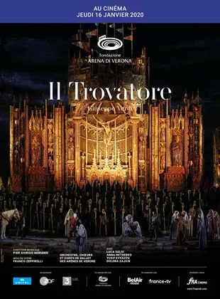Affiche du film Il Trovatore (Arènes de Vérone-FRA Cinéma)