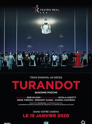 Affiche du film Turandot (Théâtre de Real Madrid)