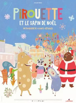 Affiche du film Pirouette et le sapin de Noël
