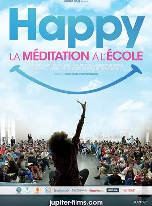 Affiche du film Happy, la Méditation à l'école
