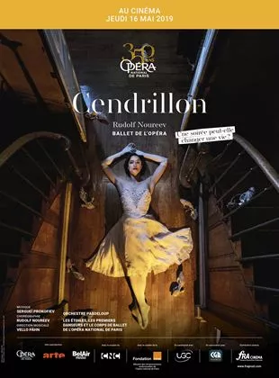 Affiche du film Cendrillon (Opéra de Paris-FRA Cinéma - Ballet)