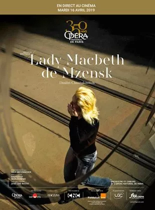 Affiche du film Lady Macbeth de Mzensk (Opéra de Paris-FRA Cinéma)