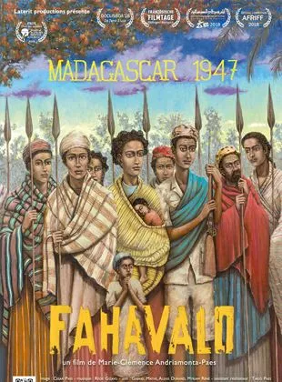 Affiche du film Fahavalo, Madagascar 1947