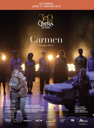 Affiche du film Carmen (Opéra de Paris-FRA Cinéma)