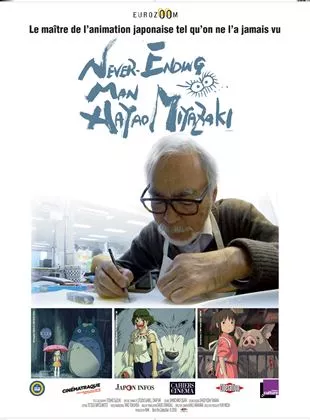 Affiche du film Never ending man : Hayao Miyazaki