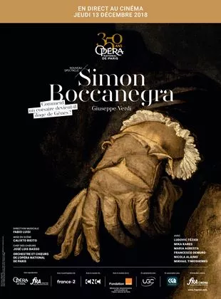 Affiche du film Simon Boccanegra (Opéra de Paris-FRA Cinéma)