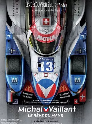 Affiche du film Michel Vaillant, Le rêve du Mans