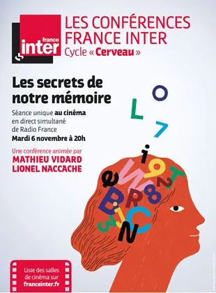 Affiche du film Les secrets de notre mémoire - Conférence France Inter (CGR Events)