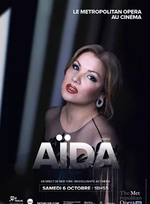 Affiche du film Aïda (Met - Pathé Live)