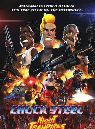 Affiche du film Chuck Steel: Night Of The Trampires