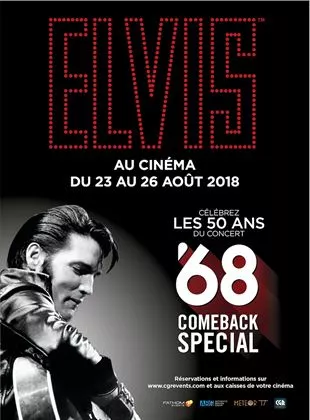 Affiche du film Elvis Presley : 68 comeback special (CGR Events)