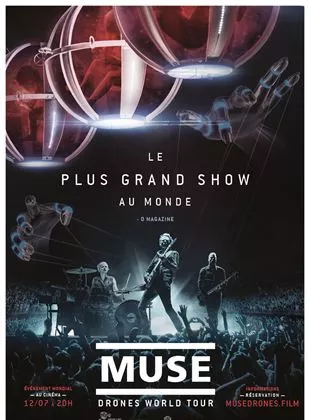 Affiche du film Muse : Drones World Tour (Pathé Live)