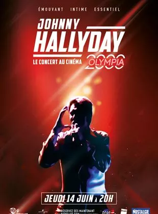 Affiche du film Johnny Hallyday - Olympia 2000 (Pathé Live)