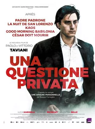 Affiche du film Una questione privata