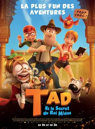 Affiche du film Tad et le secret du roi Midas