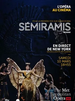 Affiche du film Sémiramis (Met-Pathé Live)