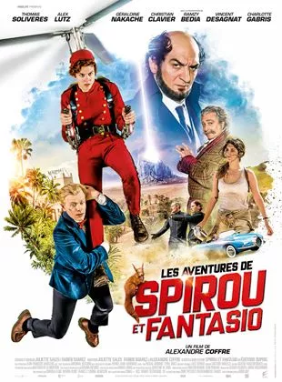 Affiche du film Les Aventures de Spirou et Fantasio