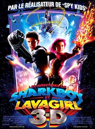 Affiche du film Les Aventures de Shark Boy et Lava Girl