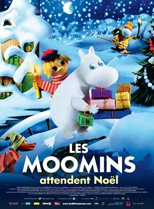Affiche du film Les Moomins attendent Noël