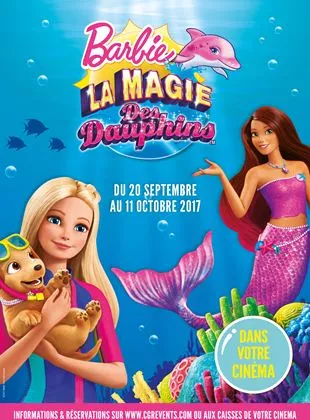 Affiche du film Barbie et la magie des dauphins (CGR Events)