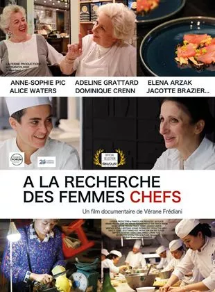 Affiche du film A la recherche des femmes chefs