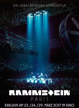 Affiche du film Rammstein: Paris