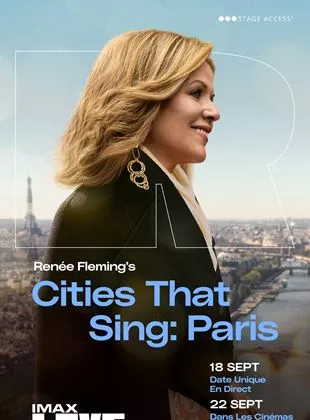 Affiche du film Renée Fleming's Cities That Sing : Paris