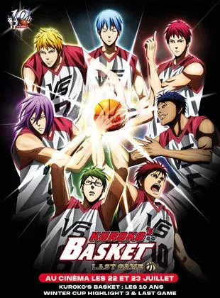 Affiche du film Kuroko's Basket : les 10 ans