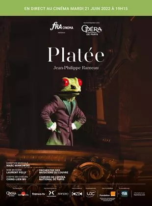 Affiche du film Platée (Opéra de Paris-FRA Cinéma)