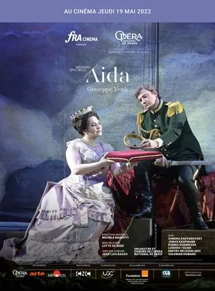 Affiche du film Aida (Opéra de Paris-FRA Cinéma)