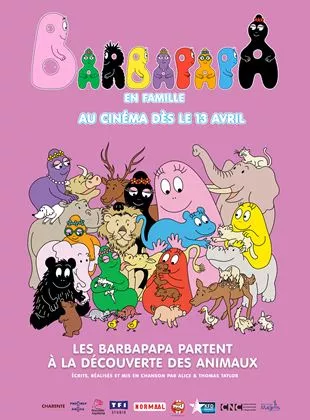 Affiche du film Les Barbapapa partent à la découverte des animaux
