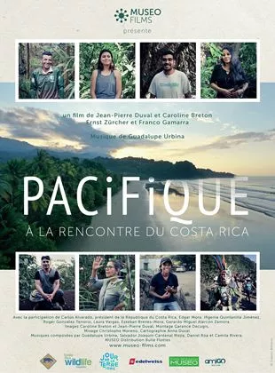 Affiche du film Pacifique, à la rencontre du Costa Rica