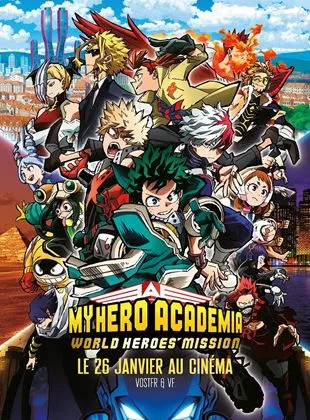 Affiche du film My Hero Academia - World Heroes' Mission
