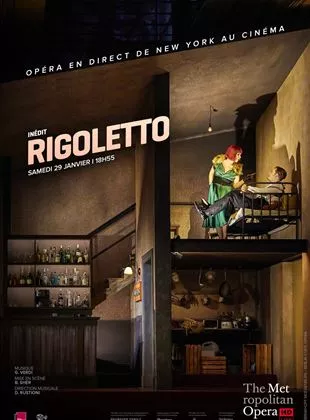 Affiche du film Rigoletto (Metropolitan Opera)