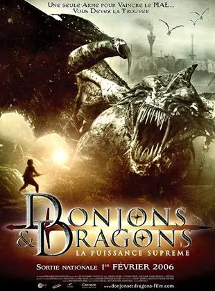 Affiche du film Donjons & dragons, la puissance suprême