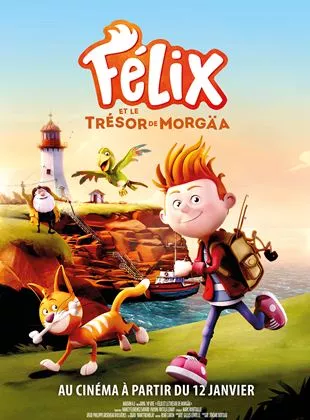 Affiche du film Félix et le trésor de Morgäa