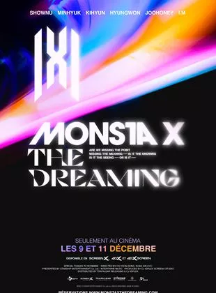 Affiche du film MONSTA X : THE DREAMING