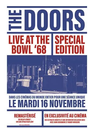 Affiche du film The Doors : Live At The Bowl '68 Special Edition