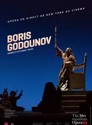 Affiche du film Boris Godounov (Metropolitan Opera)