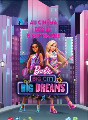 Affiche du film Barbie : Grande Ville, Grands Rêves