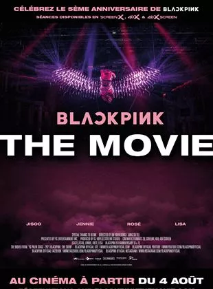 Affiche du film BLACKPINK, le film